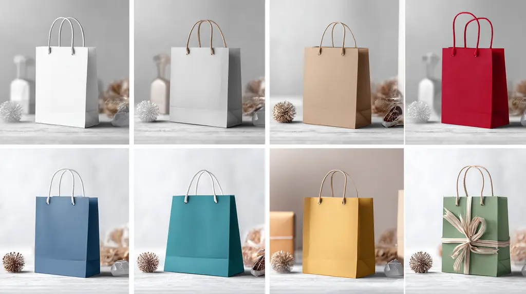 Sacola de papel cartão para joias