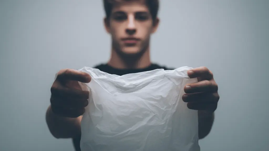 sacola de plastico grande