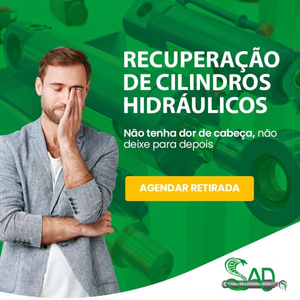 Conserto de Cilindro Hidráulico