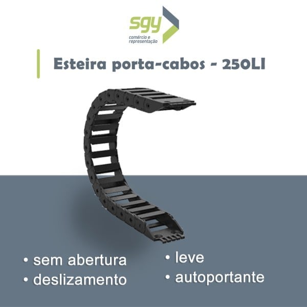 Esteira Porta Cabos Cnc