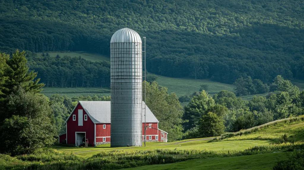 Silo Metálico Com Alta Capacidade