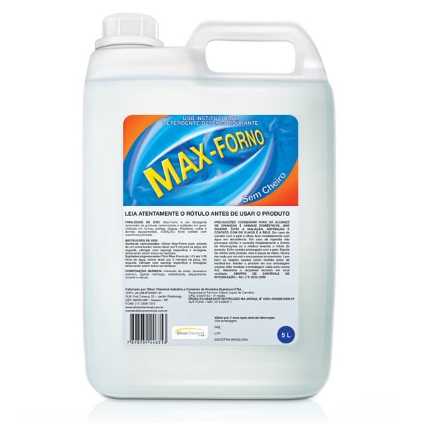 Desengordurante Max Forno