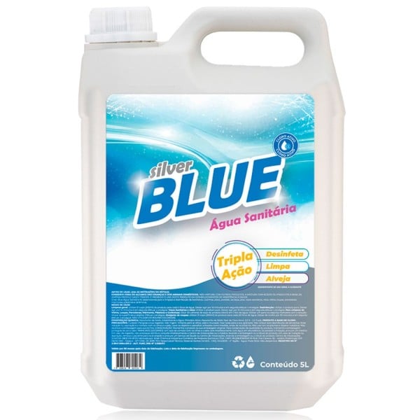 Silver Blue Água Sanitária