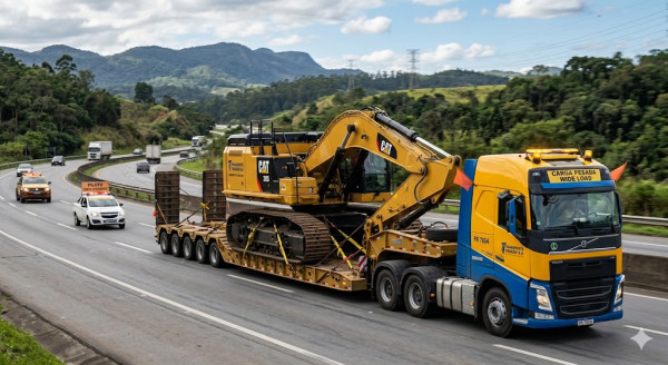 Transporte de Máquinas Pesadas