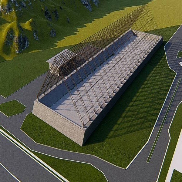 Projeto De Cobertura Em Estrutura Metálica Inativo