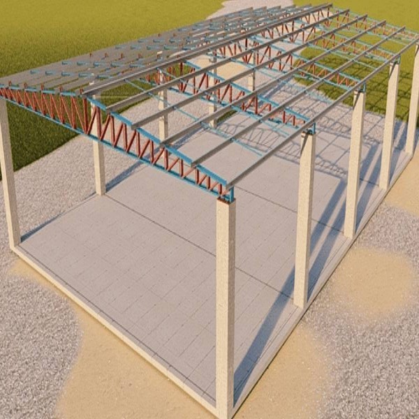 projeto galpão comercial