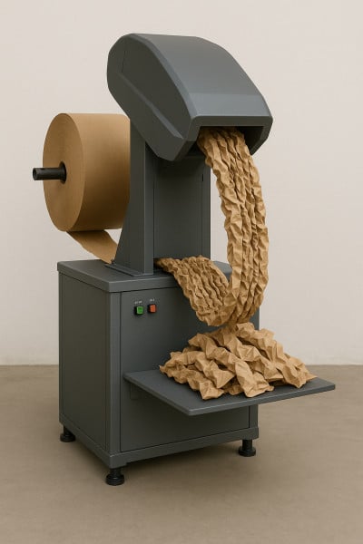 Máquina Dispensadora De Papel Para Embalagem Protetora