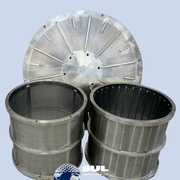 Peneira Inox Para Prensa De Rosca