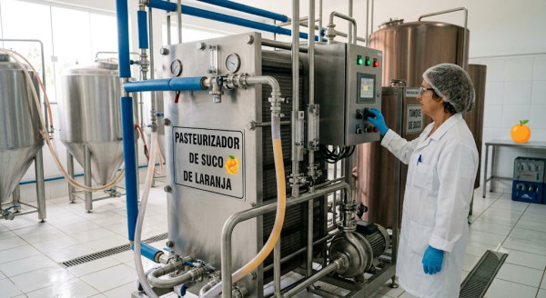 pasteurizador de suco
