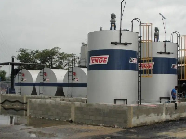 tanque para estocagem de asfalto
