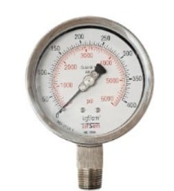 Manômetro Petroquímico Com Tubo Bourdon