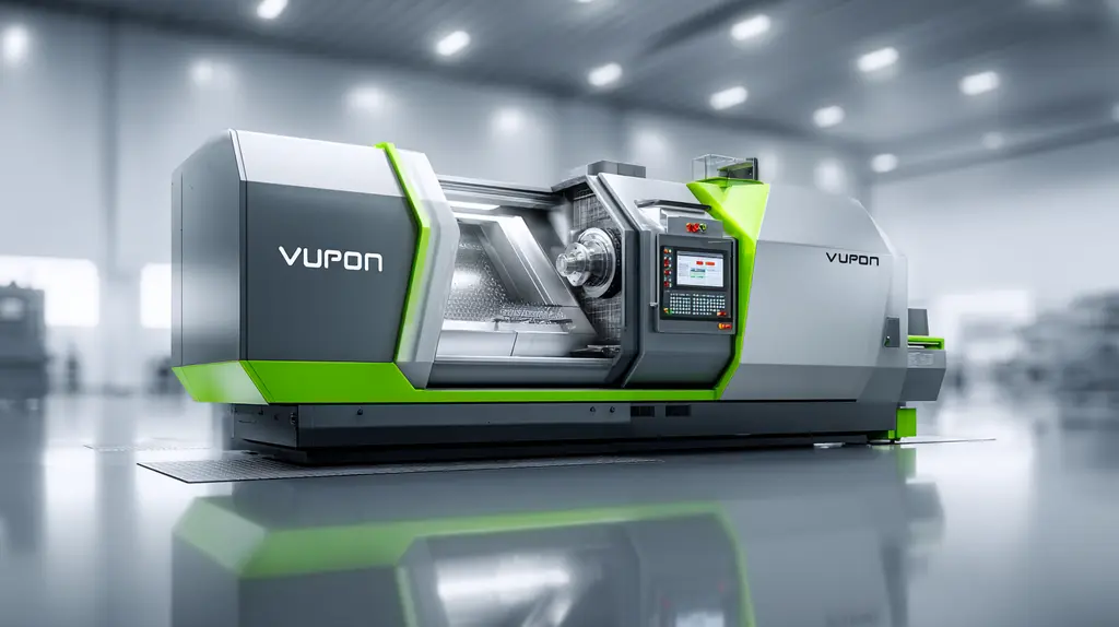 Torno cnc para usinagem de precisão