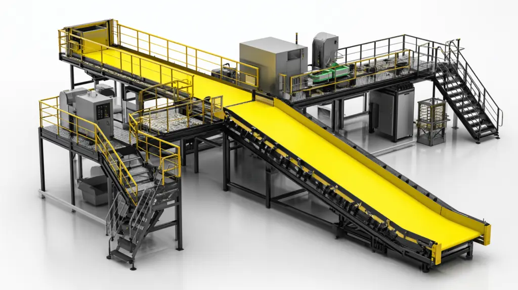 Transportador De Correia Para Pequenas Indústrias