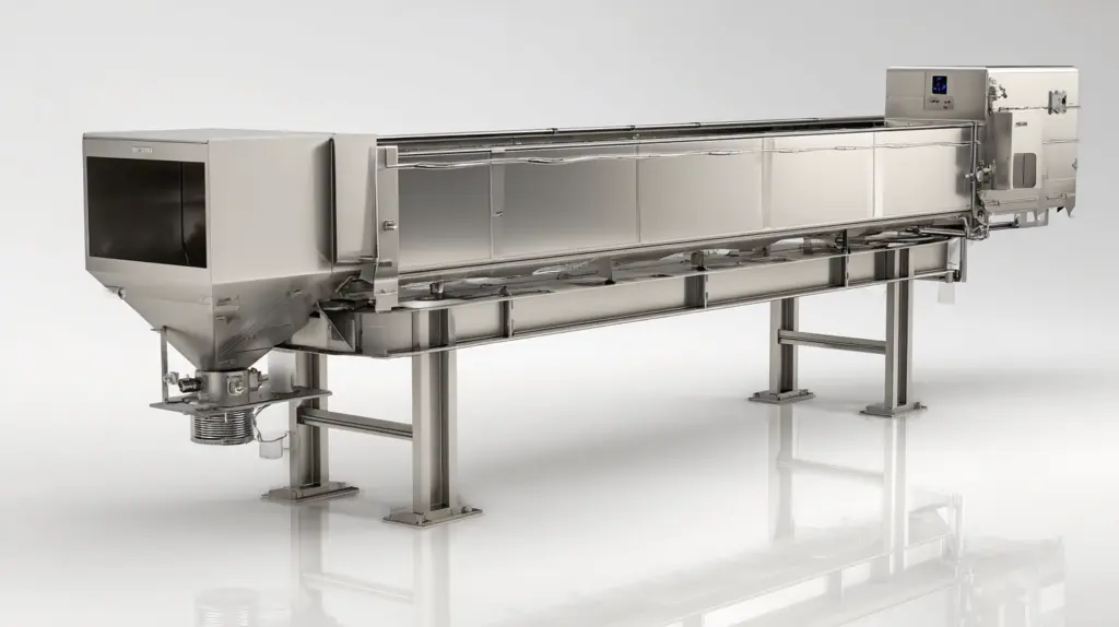 Transportador Helicoidal Com Alta Eficiência