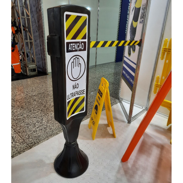 Conjunto De Fita Retrátil Para Sinalização