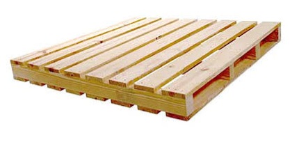Pallet de madeira longarina