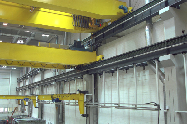 Barramento para ponte rolante