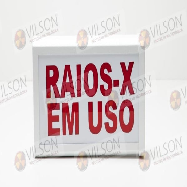 Sinalizador De Porta Para Sala De Raio X Bivolt