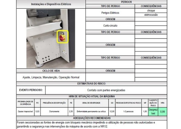 Certificação Nr12 Para Máquinas Industriais