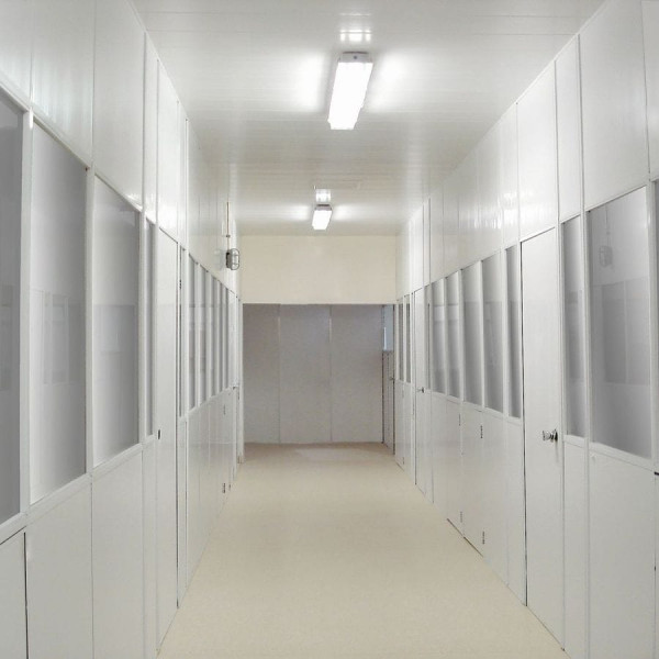divisória de pvc para laboratorio