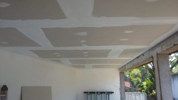 forro de gesso instalado preço