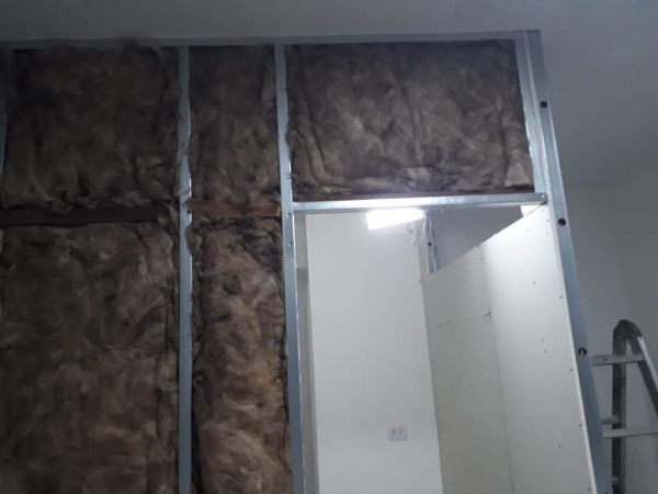 parede de drywall