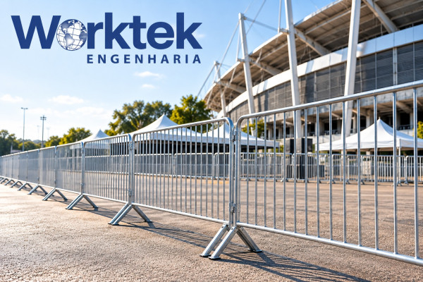 grade de contenção para eventos