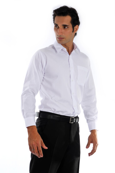 Camisa Social Masculina Em Tricoline Personalizada