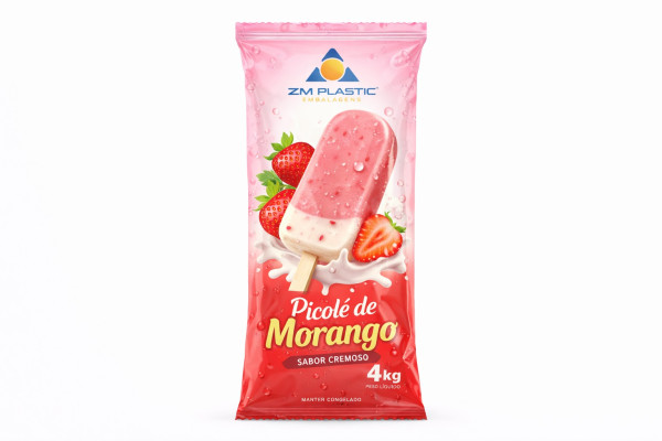 Bobina para gelo saborizado