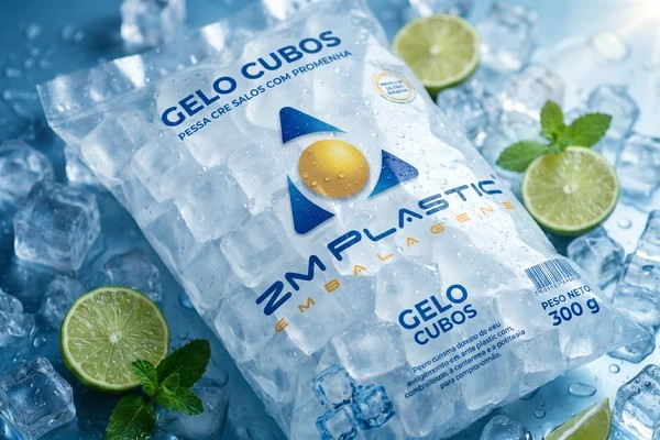 Empresa de embalagem para gelo ensacado