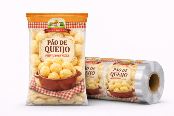 Filme laminado personalizado para envase automático