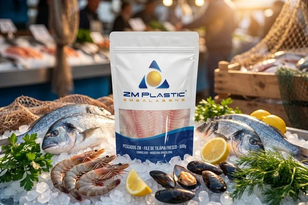 Saco laminado para pescados