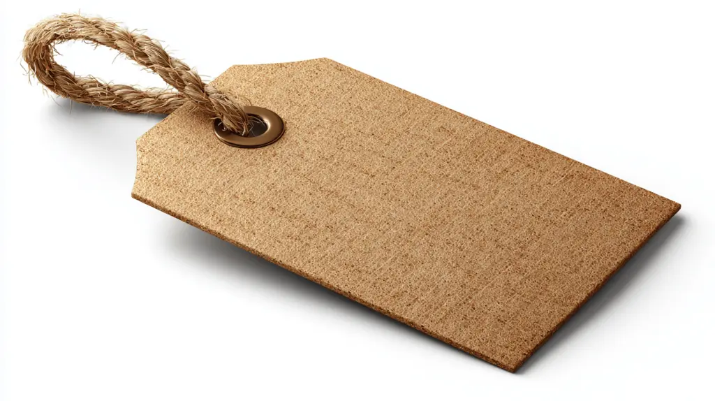 Etiqueta Com Cordão
