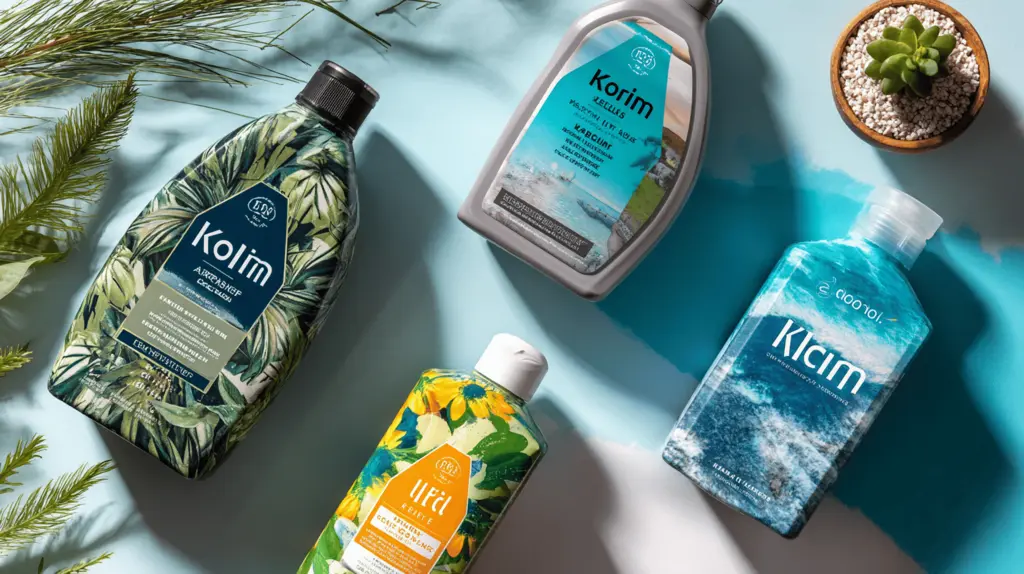 Etiqueta para produto de limpeza