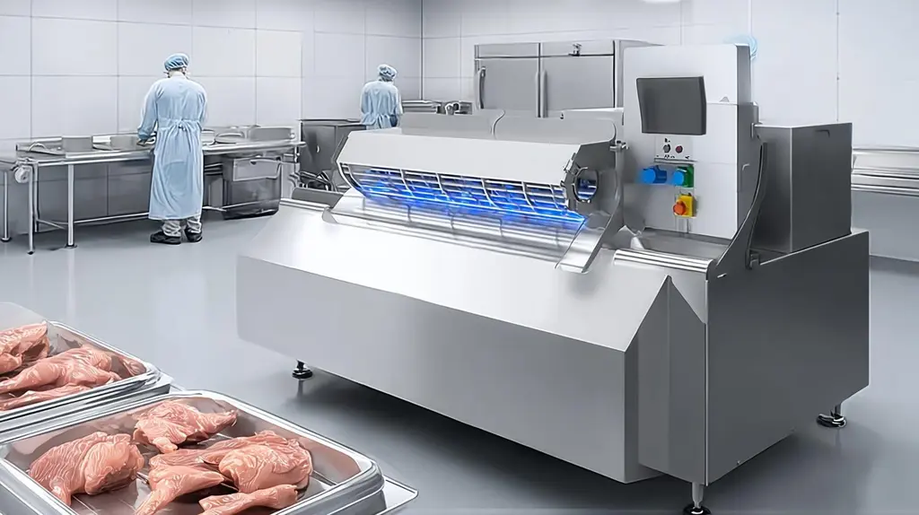 Máquina de Corte de Carne de Frango 01