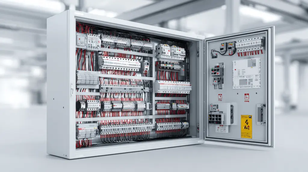 Montagem de painel elétrico 03